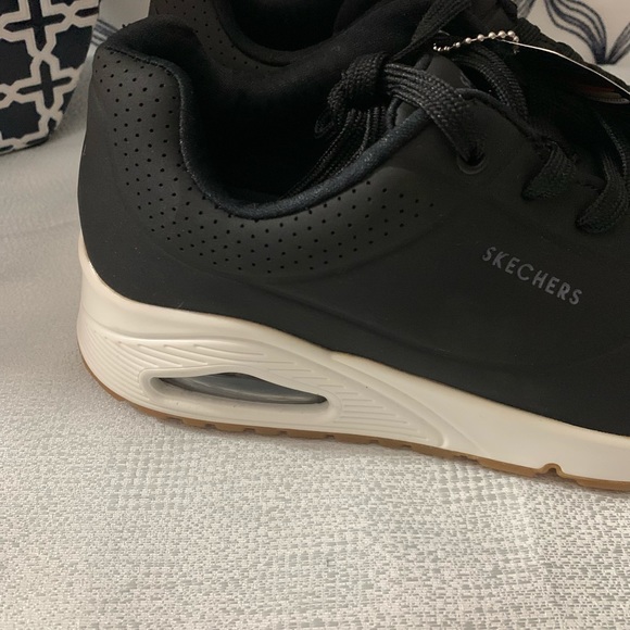 Skechers Women Uno-Stan on Air Black size 6 or 7.5 - Picture 2 of 16